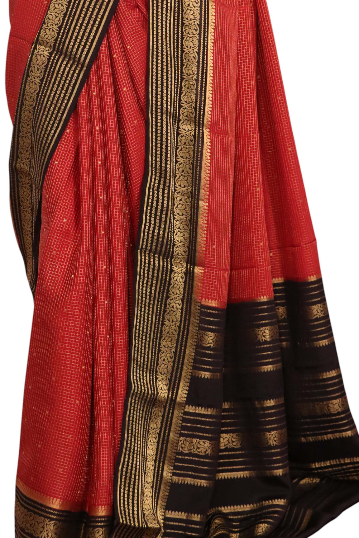 Pure Mysore Crepe Silk Saree AL211362