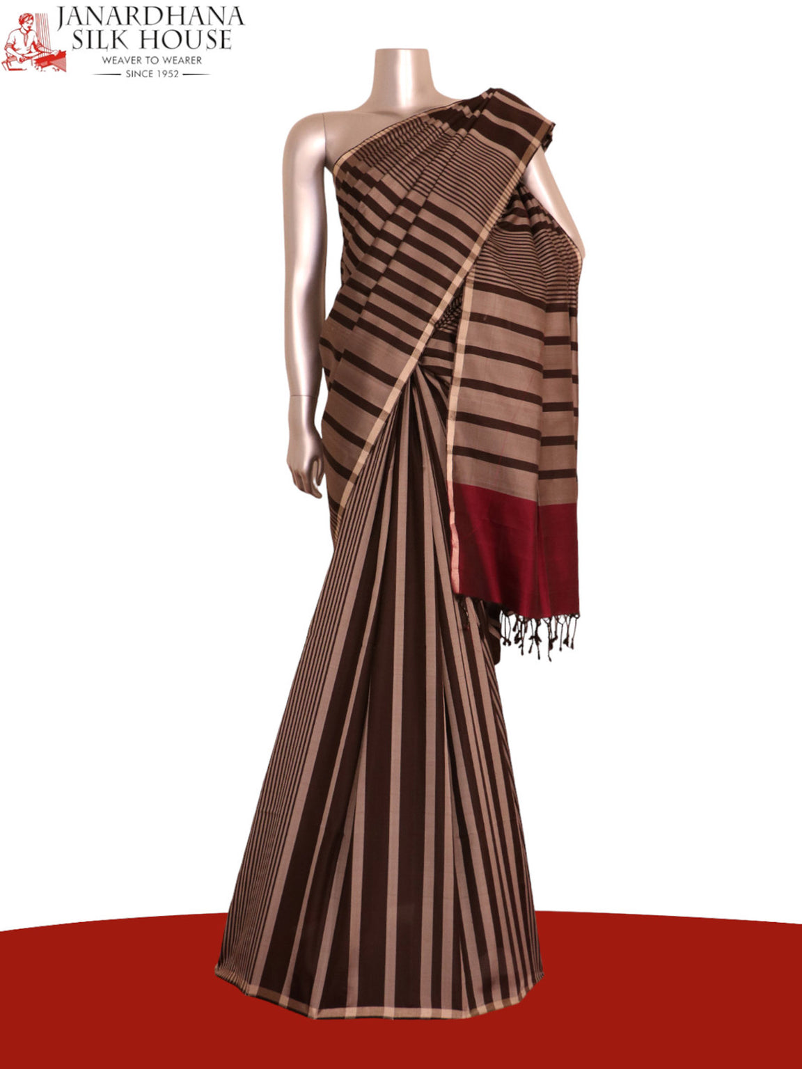 Designer Handloom Soft Silk Saree AK200701