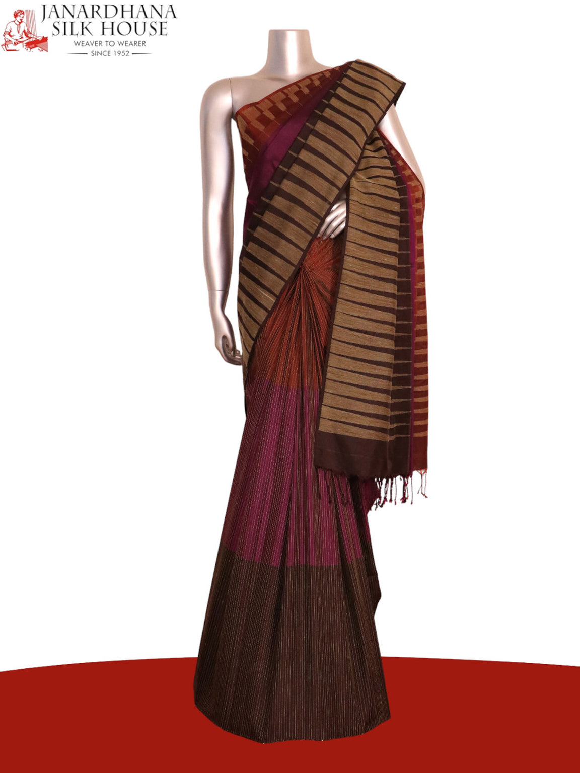 Designer Handloom Soft Silk Saree AK200657