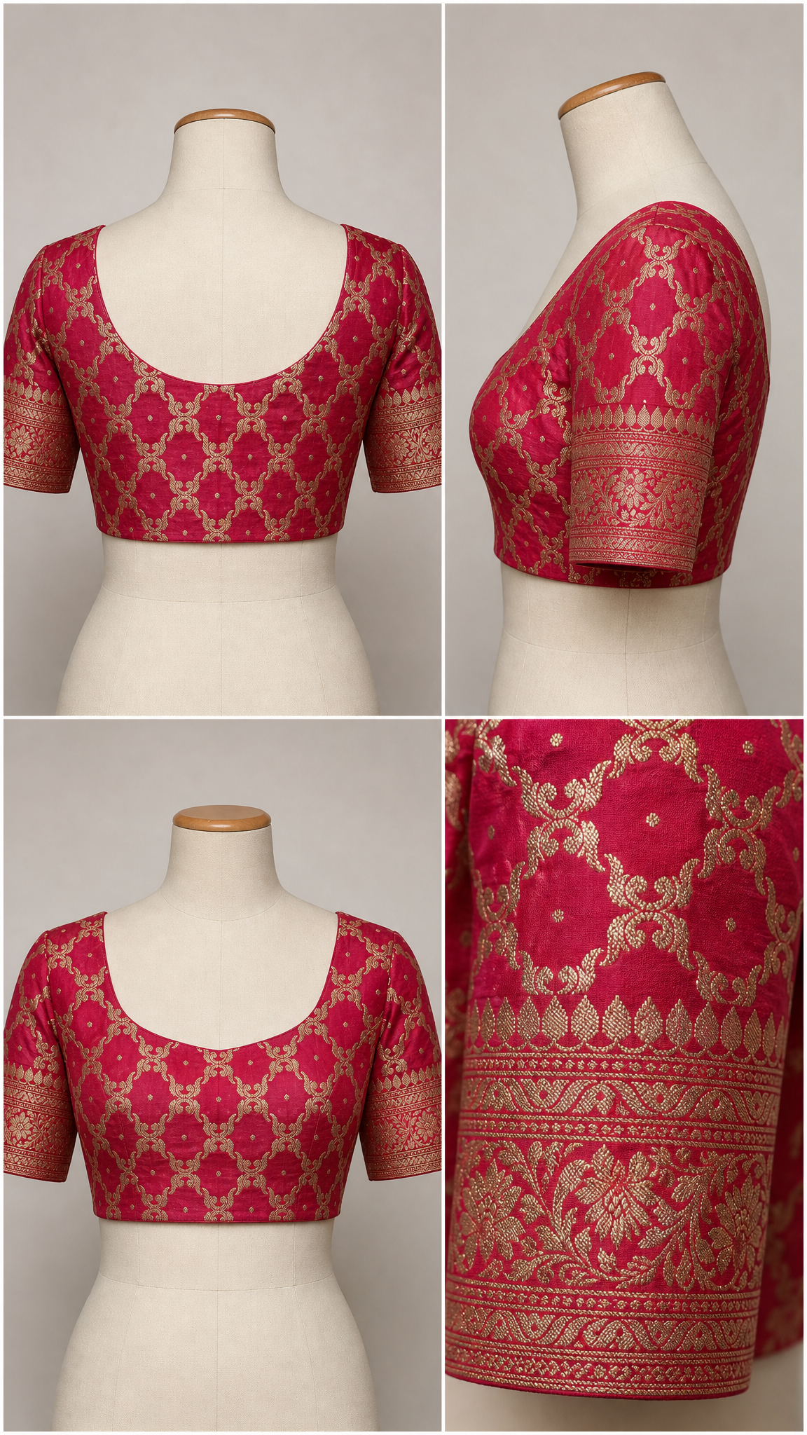am202810 - blouse grid