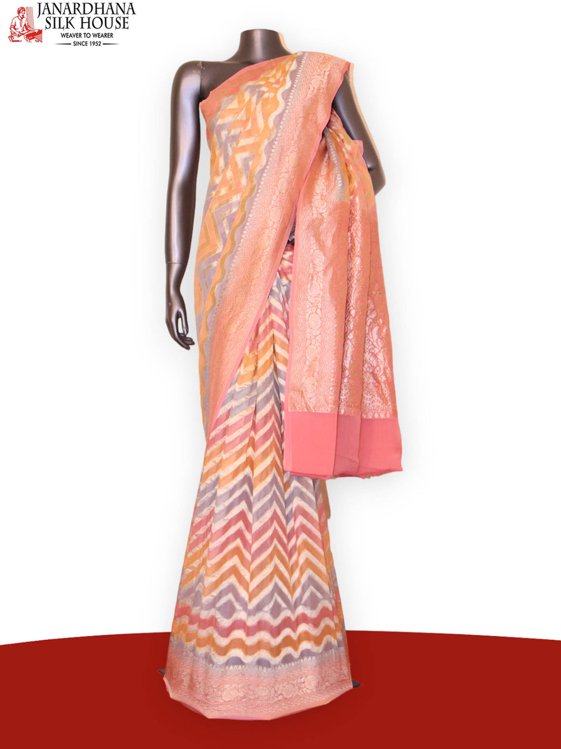 Designer Banarasi Georgette Silk Saree AJ202582