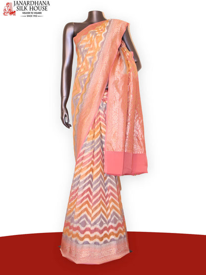 Designer Banarasi Georgette Silk Saree AJ202582