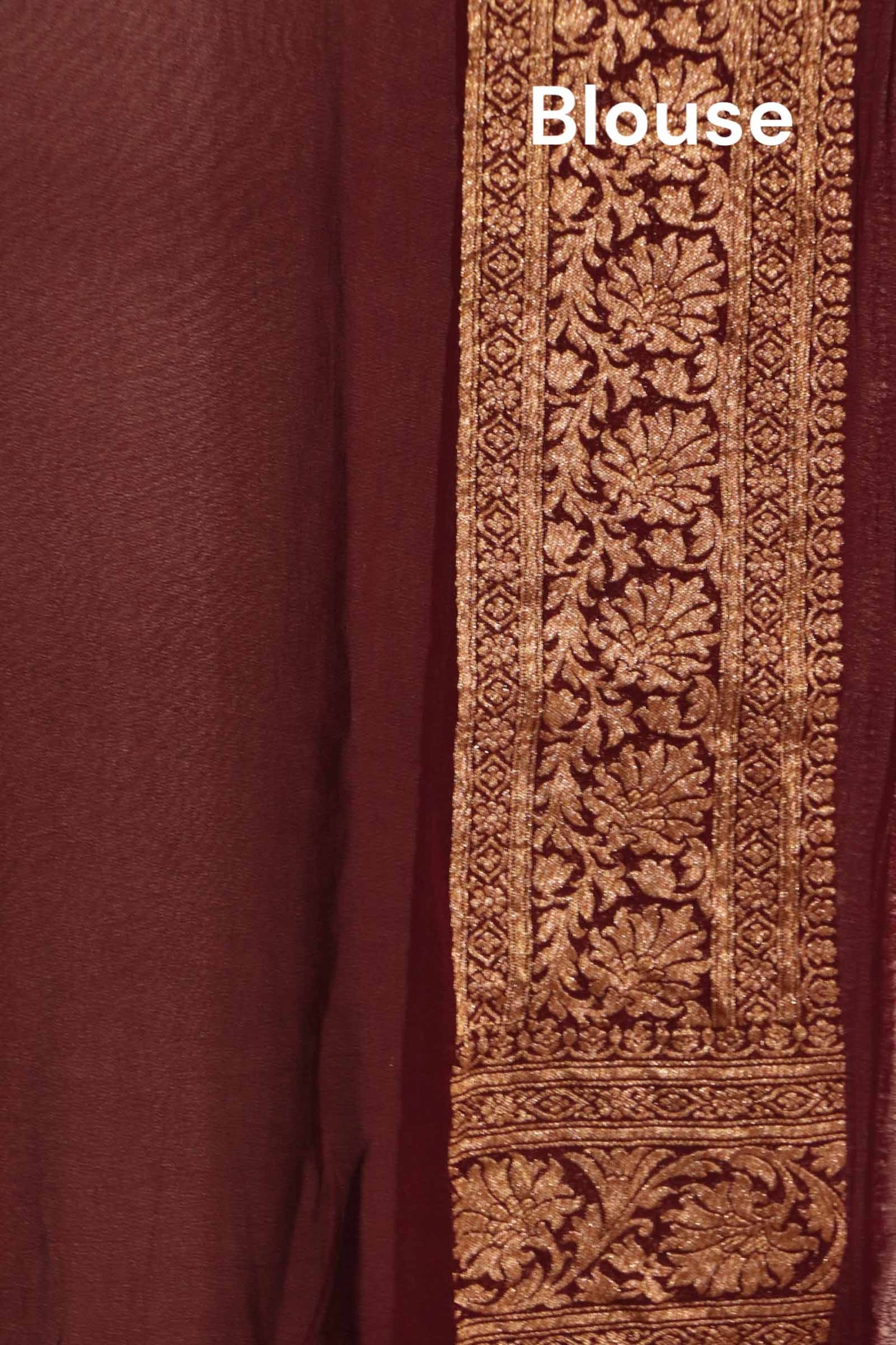 pure handloom zari butta banarasi georgette silk saree ak206080