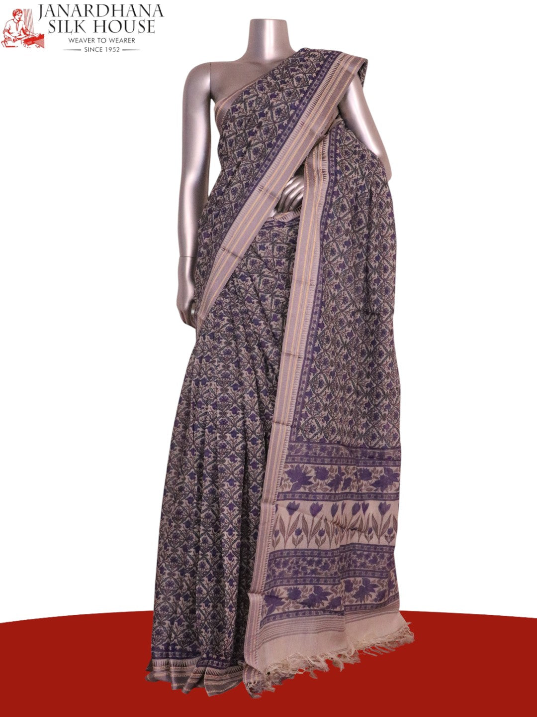 Exclusive Soft Pure Cotton Saree AK204340