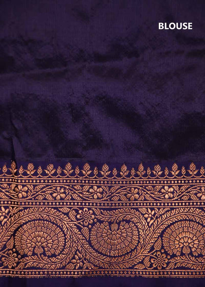 Exclusive Classic Contrast Handloom Tussar Silk Saree AJ202599