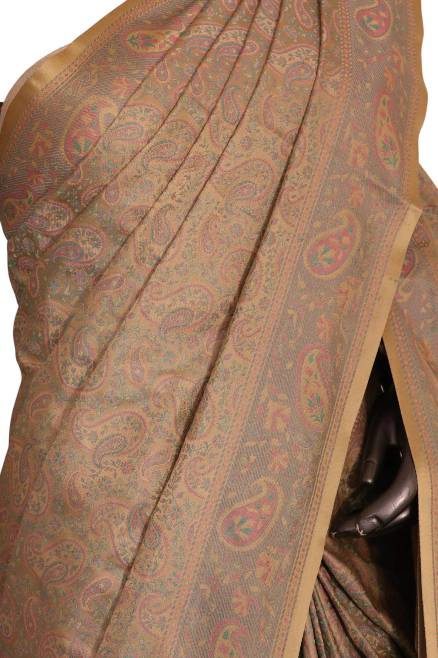 exquisite handloom jamawar tanchoi silk saree-master weaves al200376