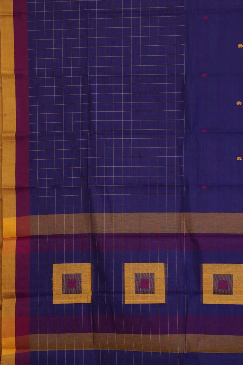 Handloom Pure Kanchipuram Cotton Saree AF212319