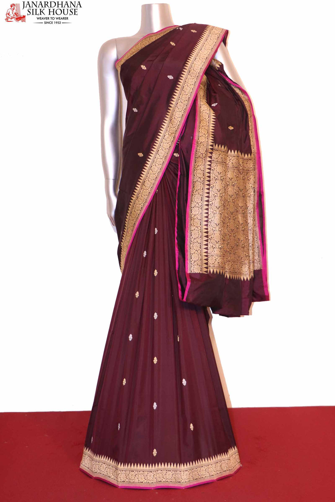 Designer Exclusive Handloom Banarasi Silk Saree AI202511