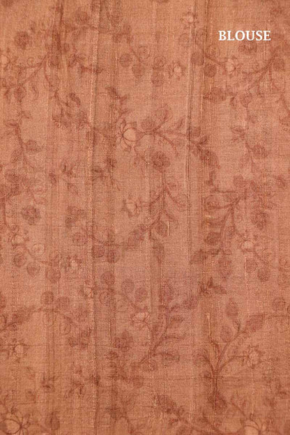 Exclusive Printed Pure Tussar Silk Saree AI207507