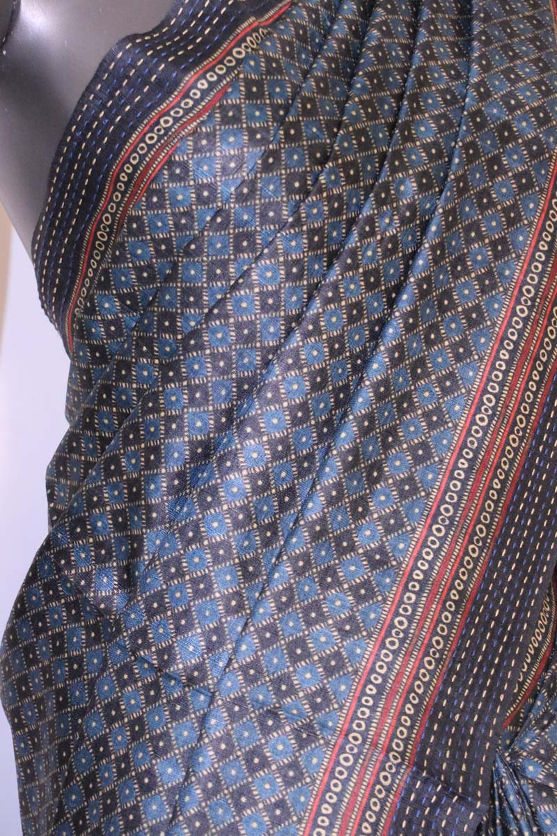 Madhubani Exclusive Pure Tussar Silk Saree AI208593