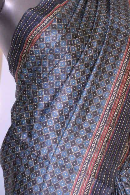 Madhubani Exclusive Pure Tussar Silk Saree AI208593