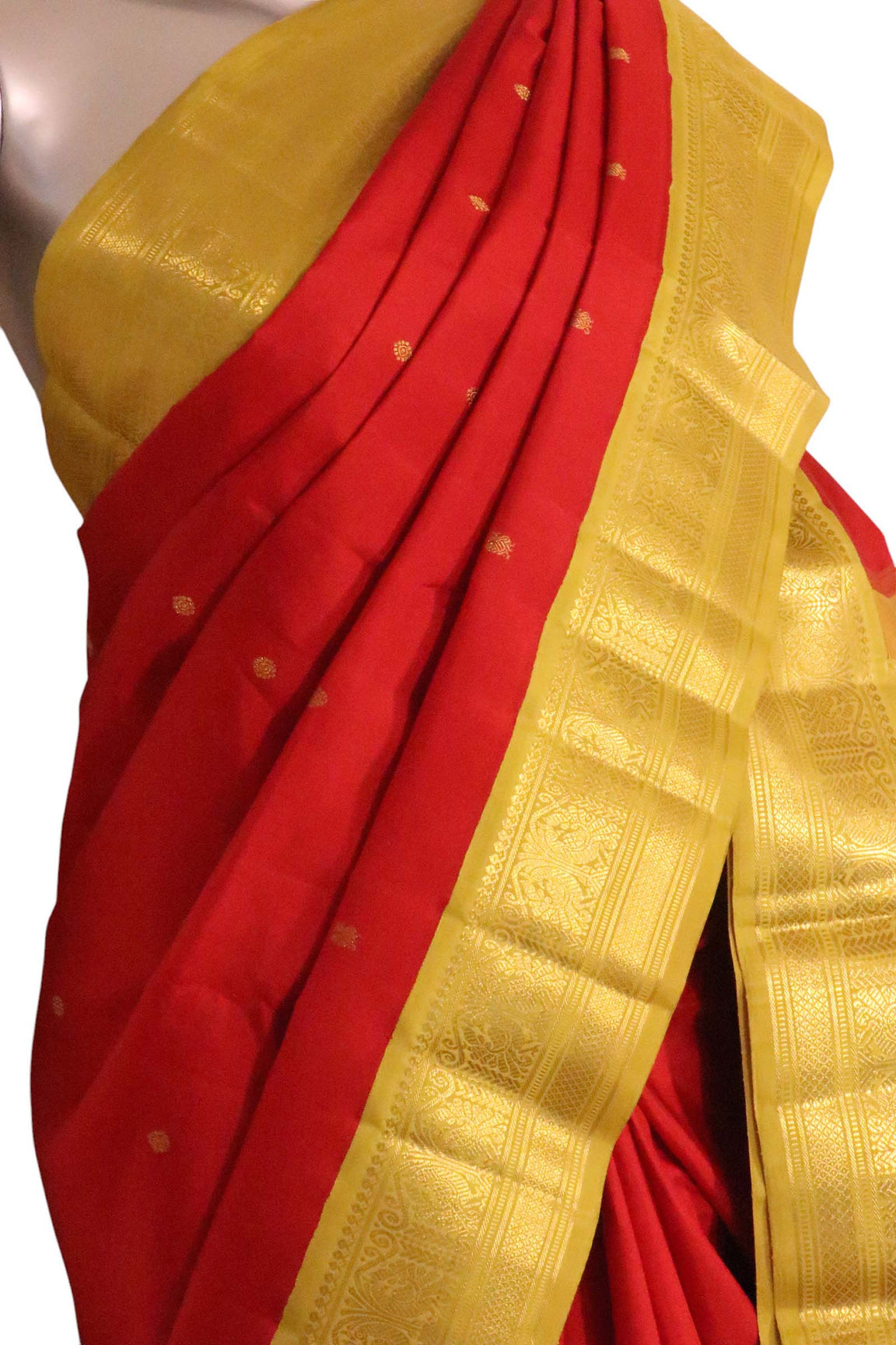 Pure Handloom Kanjeevaram Silk Saree AK212456