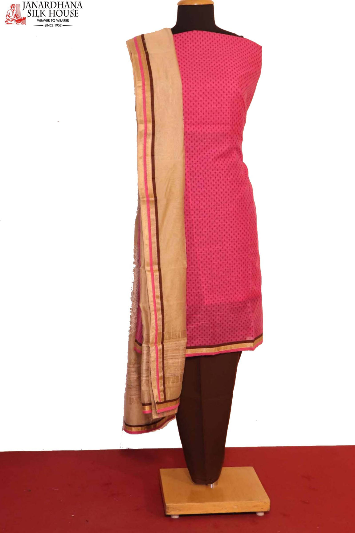 Exclusive Printed Pure Cotton Suit AB200712
