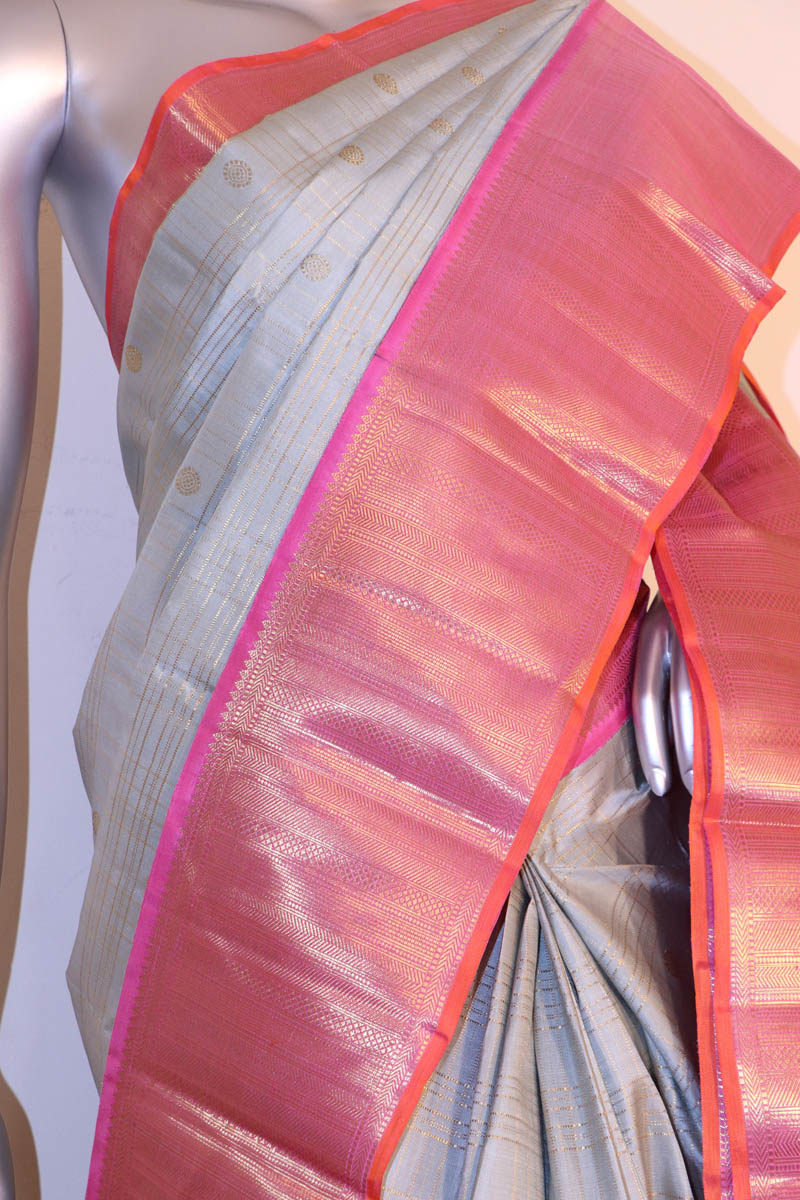Bridal Kanjeevaram Silk Saree AI209342