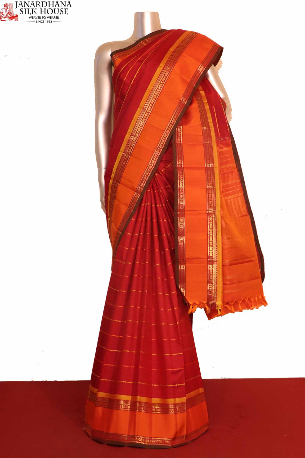 Veldhari Kanjeevaram Silk Saree AI201693