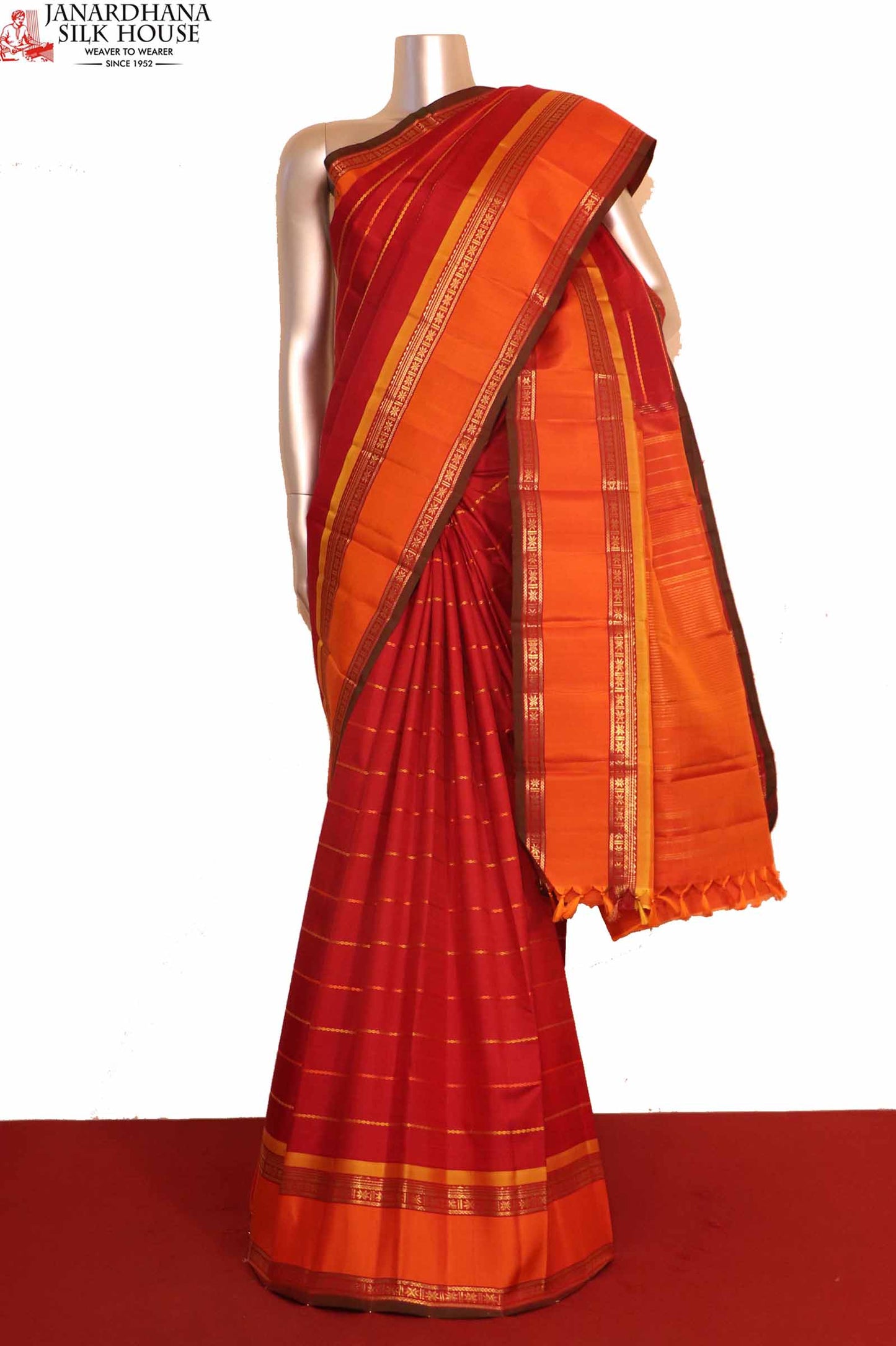 veldhari kanjeevaram silk saree ai201693