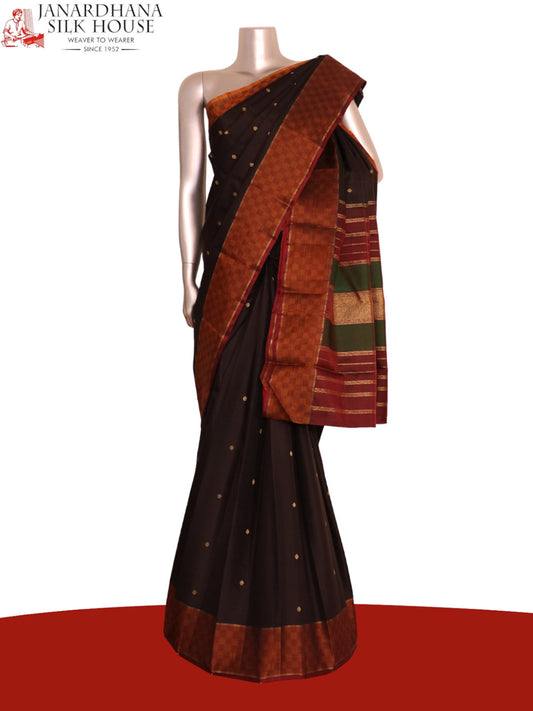 Handloom Wedding Kanjeevaram Silk Saree AJ212568