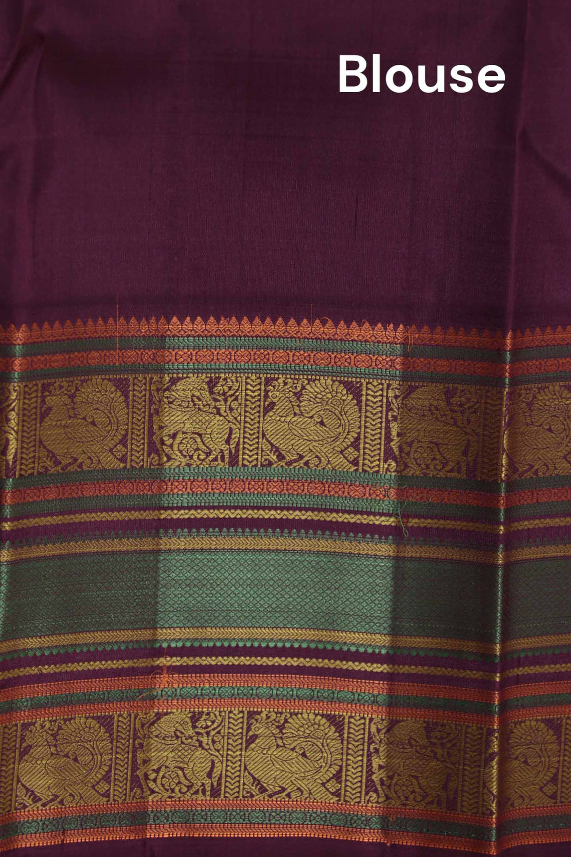 Traditional Thread Weave Kanjeevaram Silk Saree AJ212513