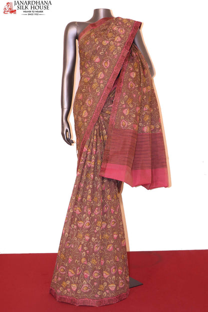 Printed Cotton Saree AI210608