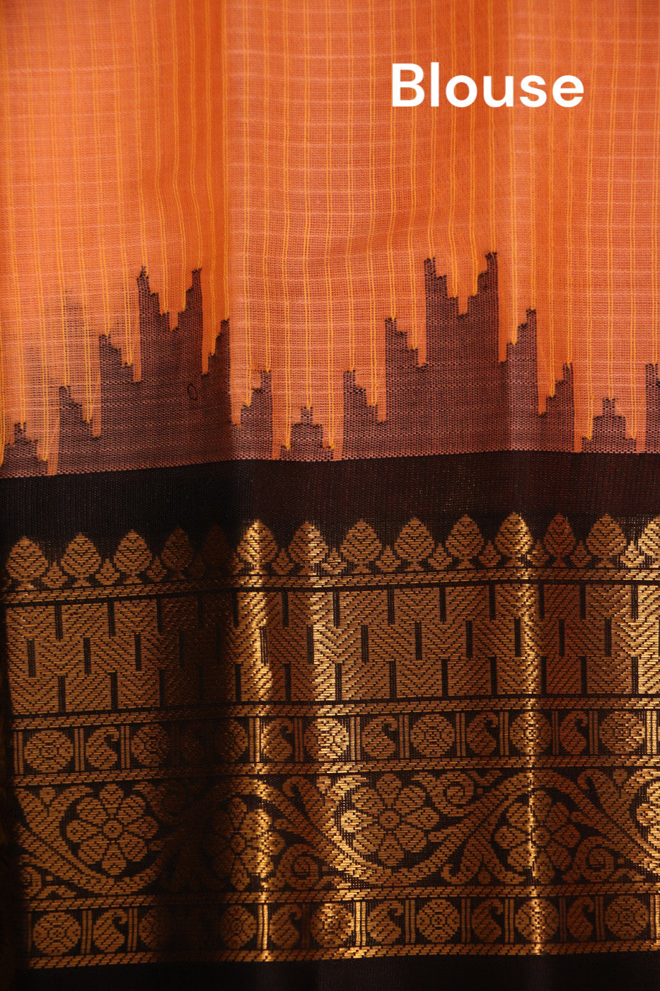 Traditional Temple Handloom Gadwal Silk Cotton Saree AJ211223