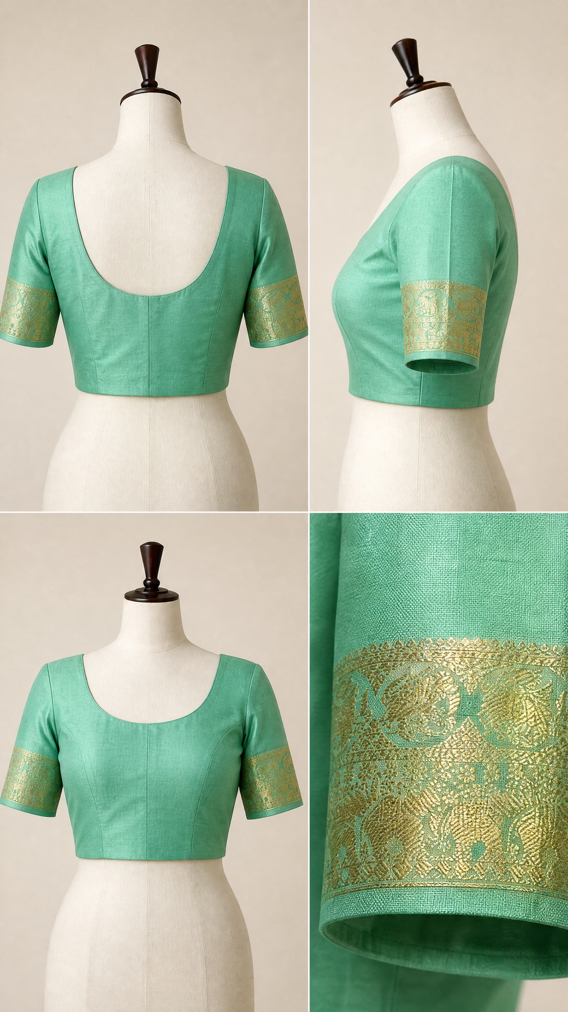 AM200342 - Blouse Grid