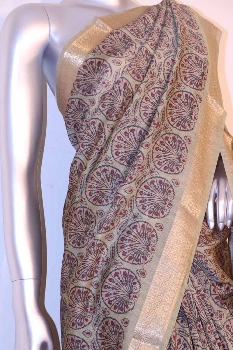 Handloom Pure Tussar Silk Saree AI201935