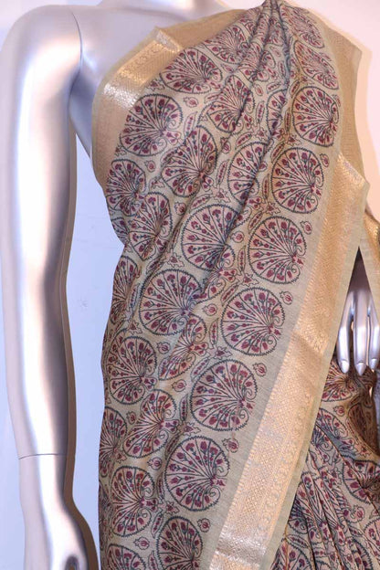 Handloom Pure Tussar Silk Saree AI201935
