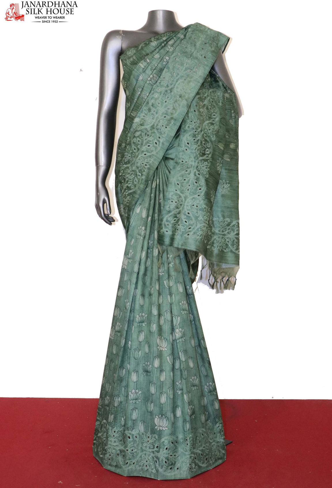 Embroidery Art Silk Saree AI205031