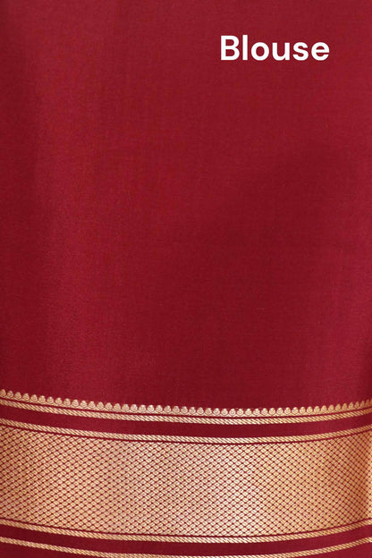 Pure Mysore Crepe Silk Saree AL211374