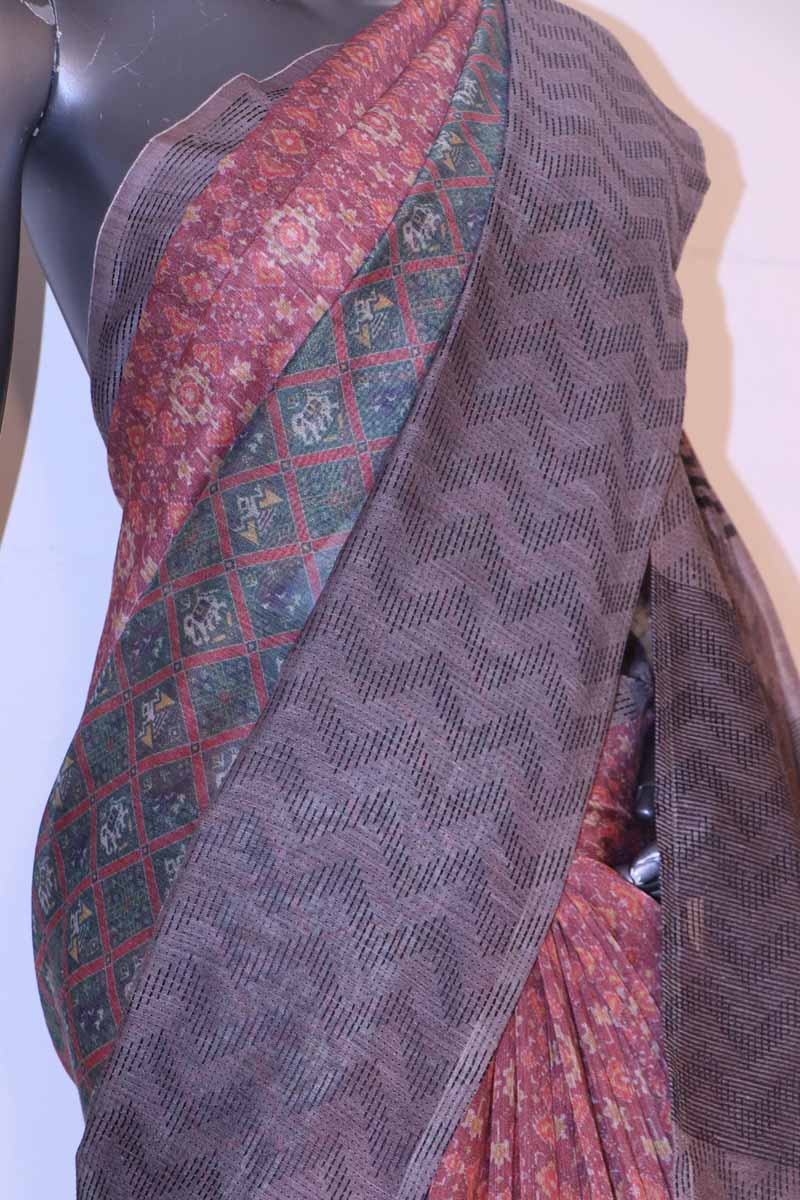 Printed Pure Soft Cotton Saree AI202665