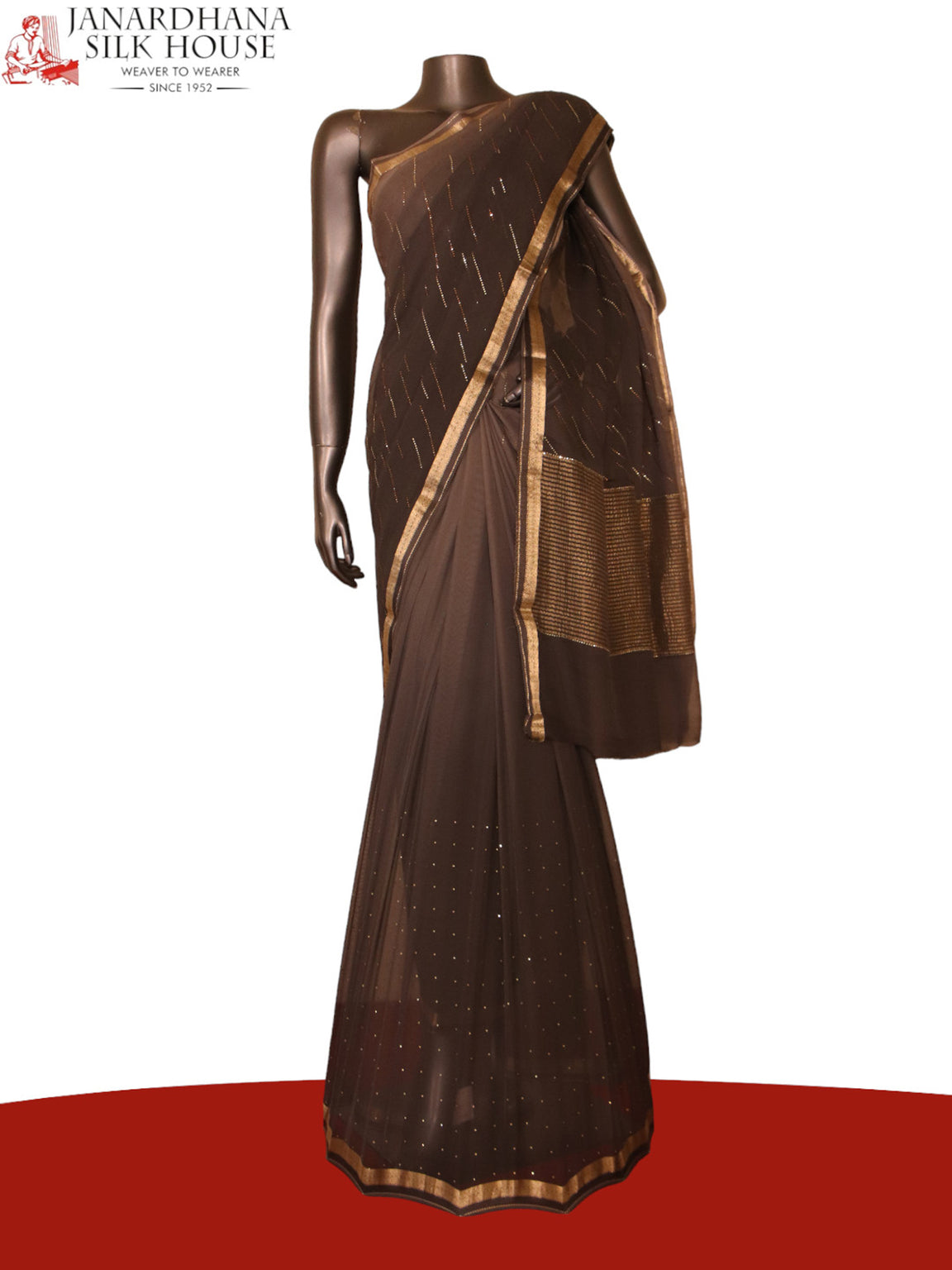 Designer Shaded Party Wear Pure Silk Chiffon AJ211833