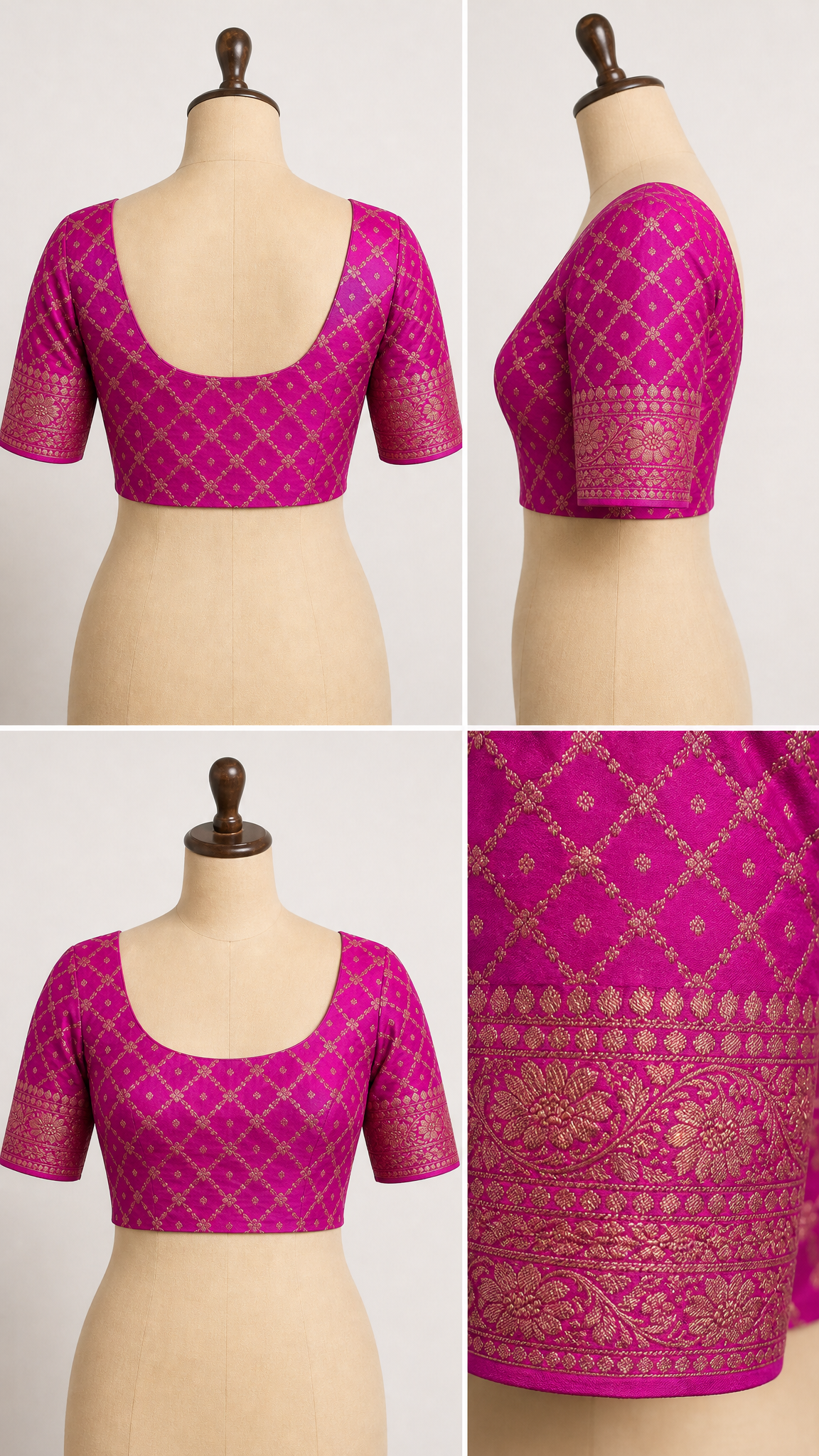 AM200992 - Blouse Grid