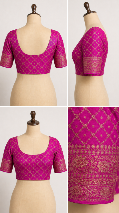 AM200992 - Blouse Grid