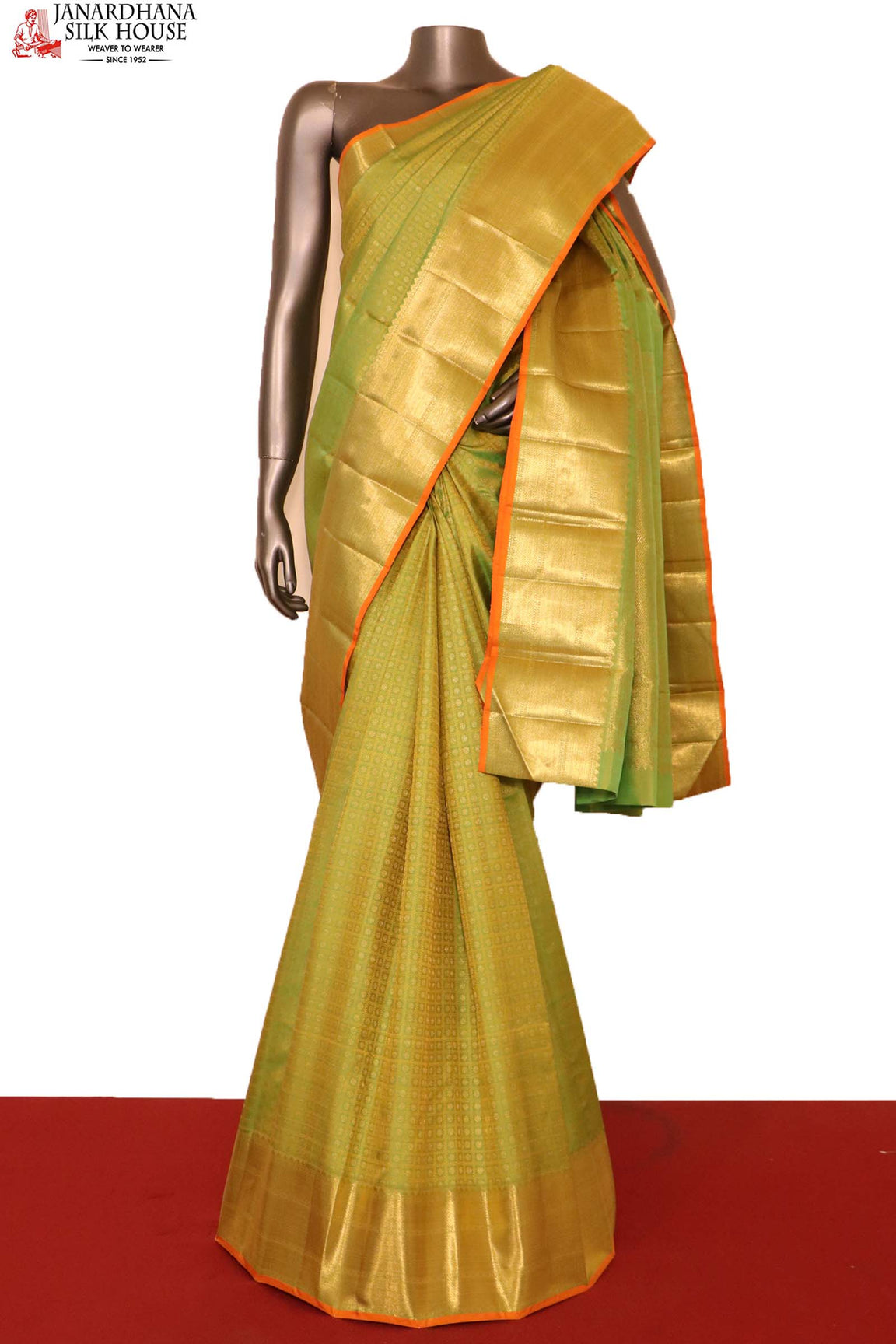 Exclusive Bridal Kanchipuram Silk Saree AH209729