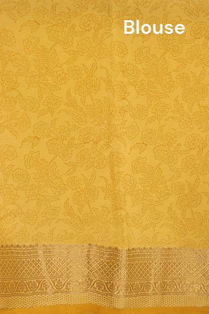 Floral Pure Crepe Silk Saree AK211013