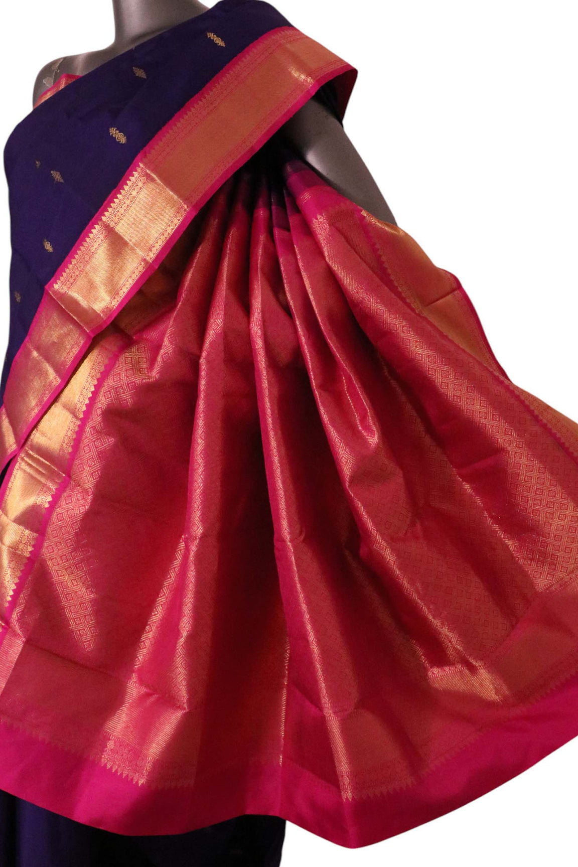 Pure Handloom Kanjeevaram Silk Saree al202971