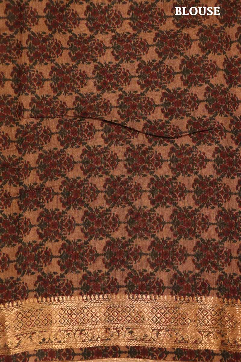 Handloom Pure Tussar Silk Saree AI201937
