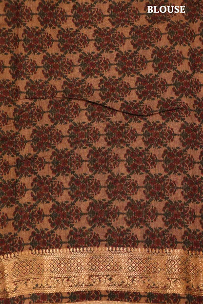 Handloom Pure Tussar Silk Saree AI201937