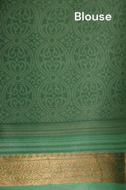 Exclusive Floral Pure Crepe Silk Saree AJ205408