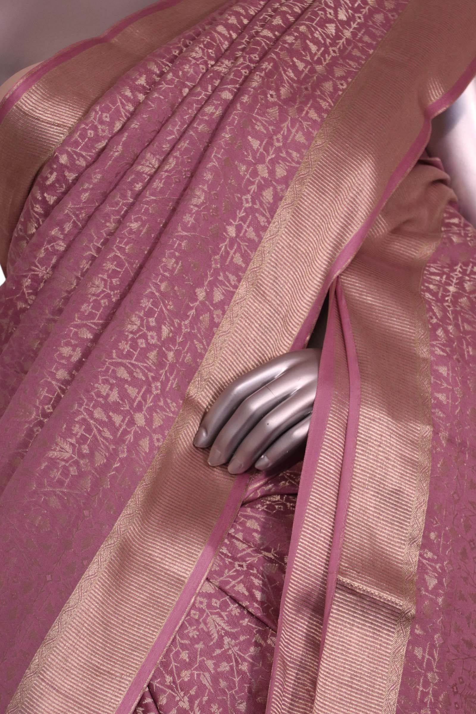Exclusive Pure Crepe Silk Saree AL202539