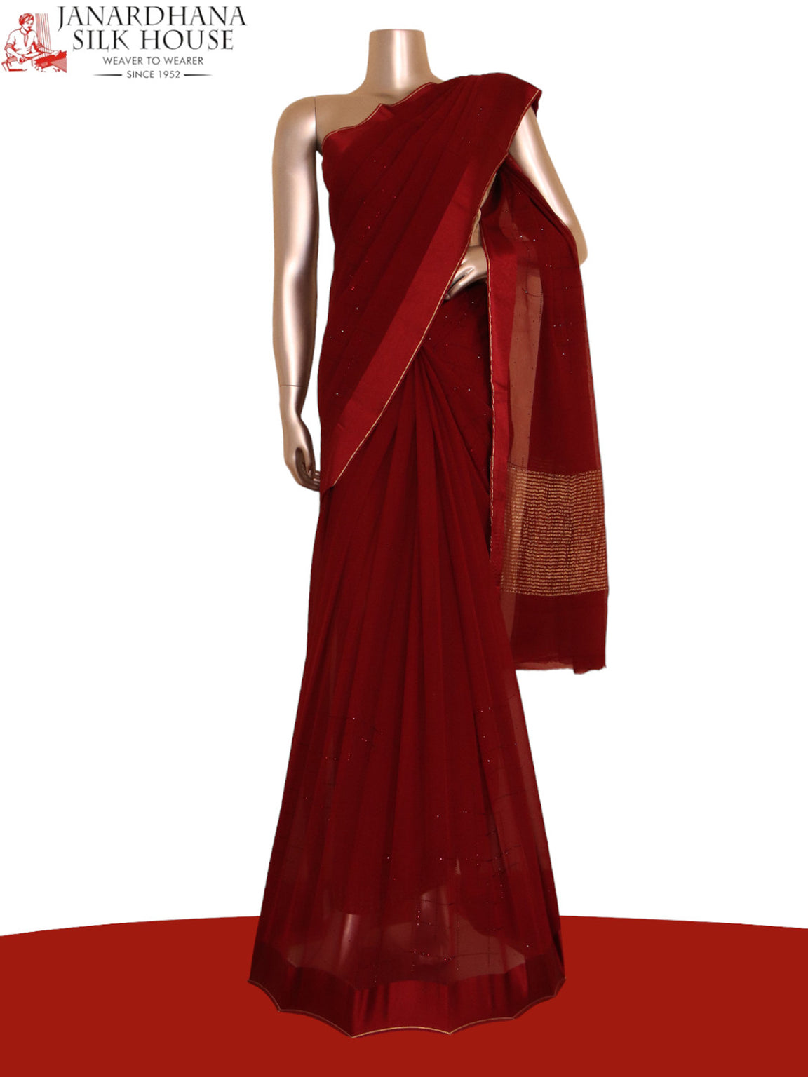 Designer Party Wear Pure Silk Chiffon AJ211827