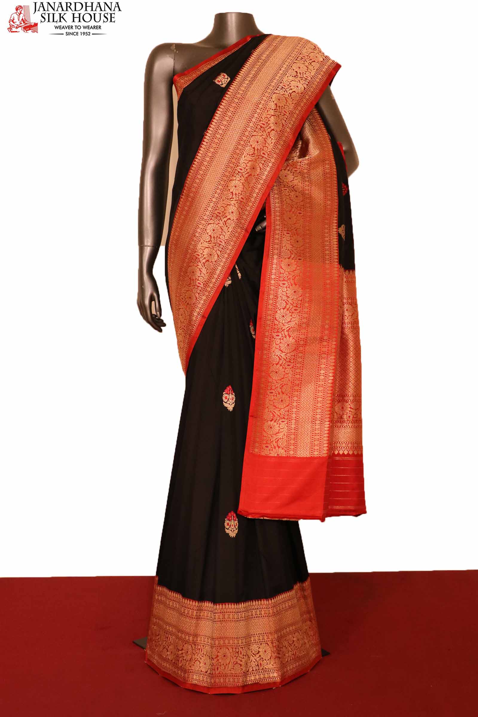 Exclusive Meenakari Banarasi Silk Saree AH204775