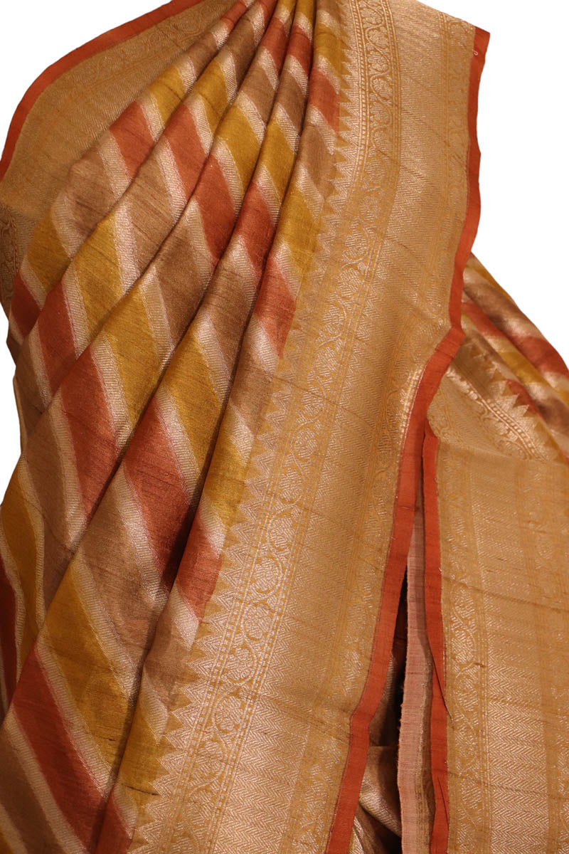 Exclusive Handloom Tussar Silk Saree AJ202610