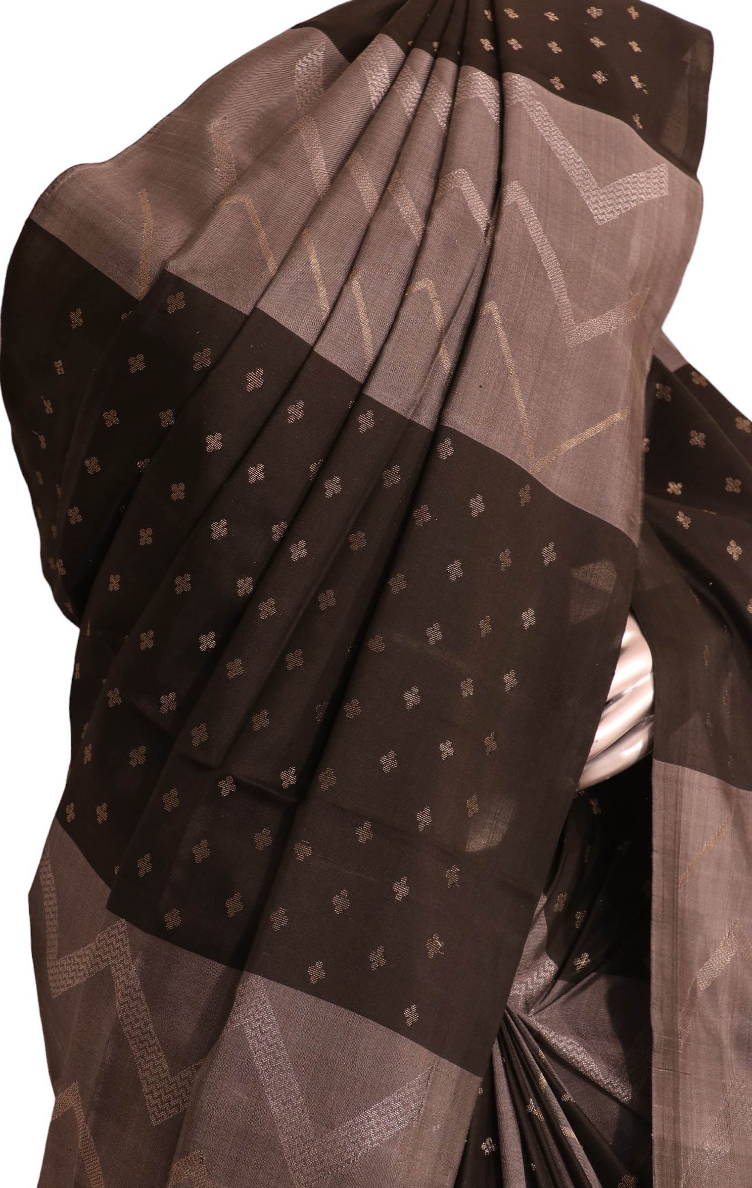 Exclusive Handloom Thread Weave Soft Silk Saree AK200588