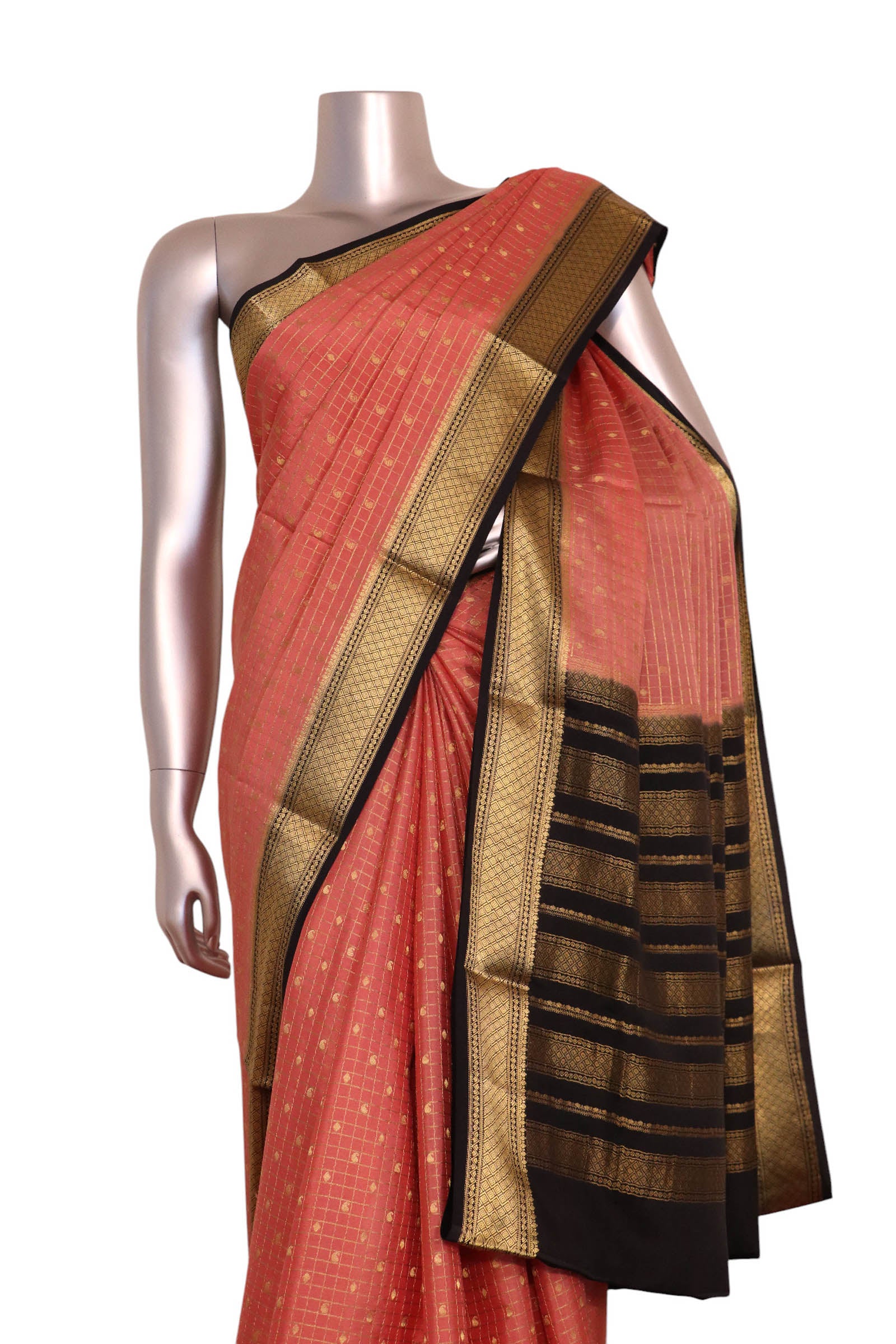 Pure Mysore Crepe Silk Saree AK213728