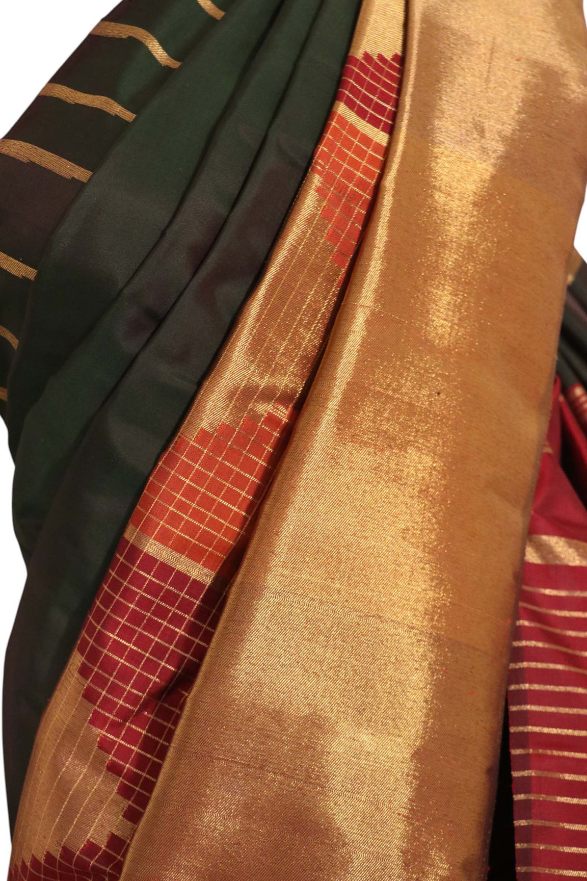 Pure Handloom Kanjeevaram Silk Saree AL211551