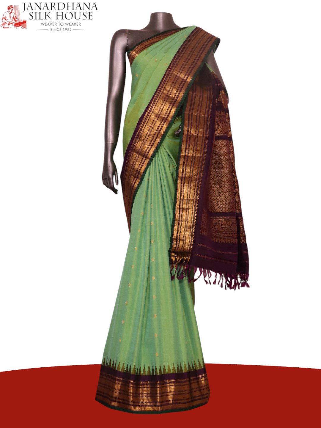 Exclusive Pure Gadwal Silk Saree AL202676