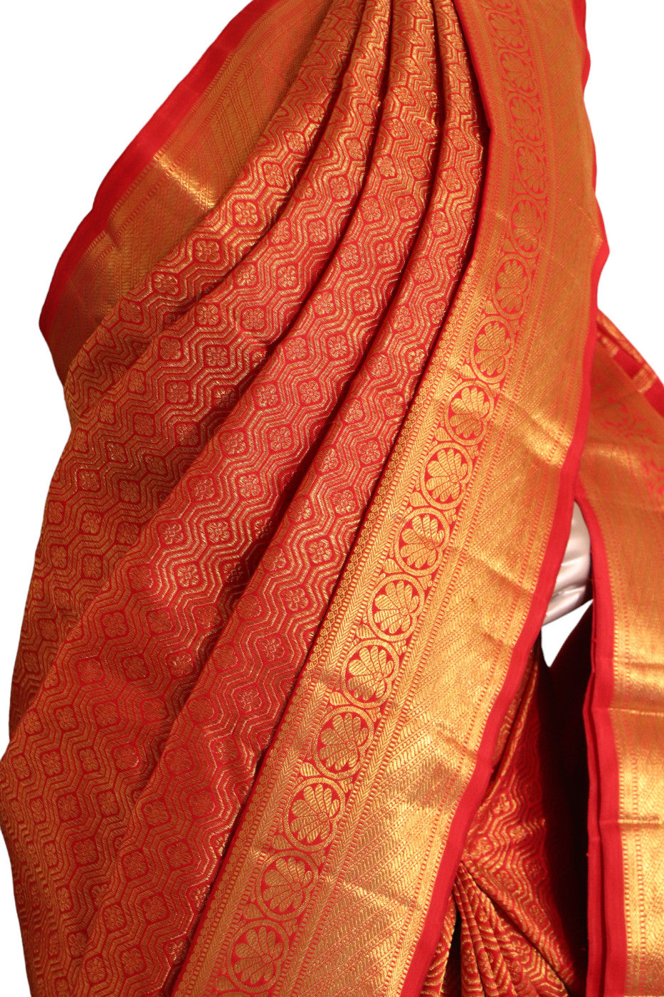 Bridal Brocade Kanjeevaram Silk Saree AJ211768