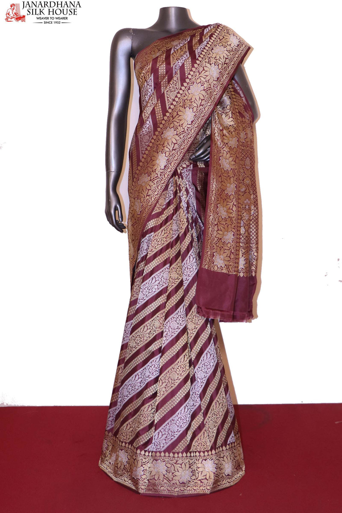 Designer Banarasi Silk Saree-Master Weavers Collections AF209800