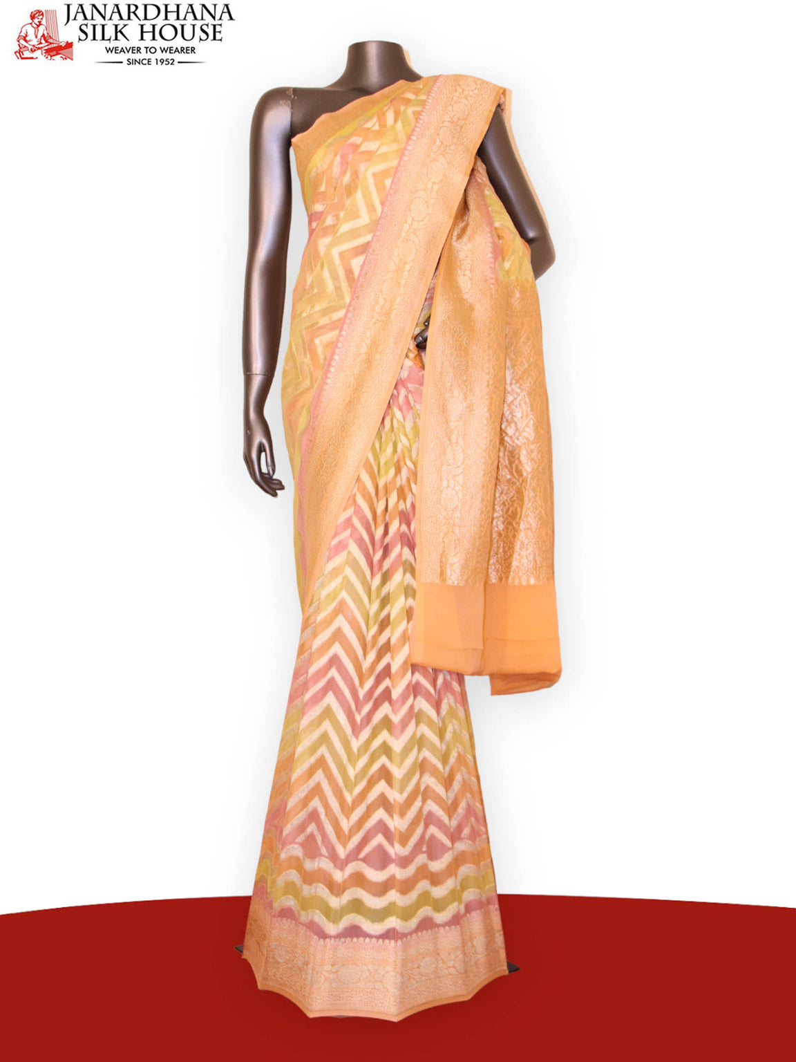 Designer Banarasi Georgette Silk Saree AJ202584